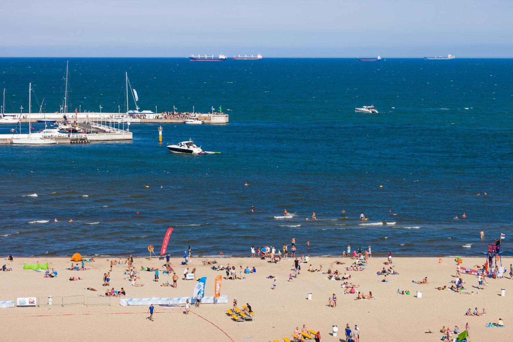 Beach Point Apartment - Neptun Park 格但斯克 外观 照片